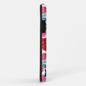 Rode Paarse Waterverf Floral Case-Mate iPhone Case (Achterkant/rechts)