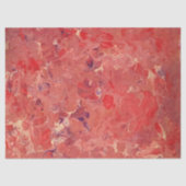 Rode Paarse witte Abstracte ontkoppeling Tissuepapier (Voorkant)