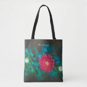 Rode paasbloem tote bag (Voorkant)