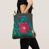 Rode paasbloem tote bag (Dichtbij)