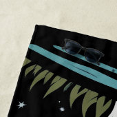 Rode Paddestoel Strandlaken (In situ)