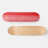 Rode Paisley Skateboard Pro (Horizontaal)