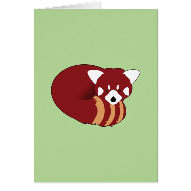 Rode panda (Voorkant)