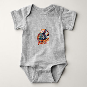 Rode panda astronaut romper