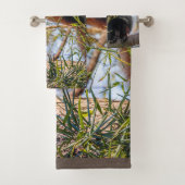 Rode panda bad handdoek (Insitu)