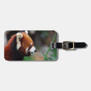 Rode panda bagagelabel