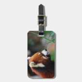 Rode panda bagagelabel (Voorkant verticaal)