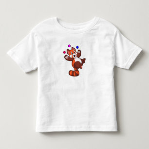 Rode panda bij Juggle Circus.PNG Kinder Shirts