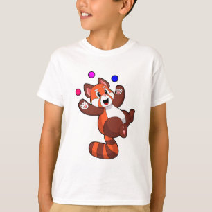 Rode panda bij Juggle Circus.PNG T-shirt