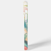 Rode Panda Bloemenspeeltuin Case-Mate iPhone Case (Achterkant / Links)