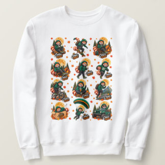Rode Panda Chill Mode Avontuur Sweatshirt