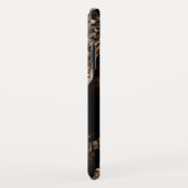 Rode panda die uit een boomstam pikt Case-Mate iPhone case (Achterkant/rechts)