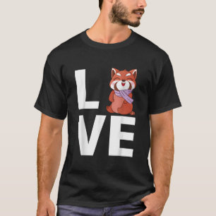 Rode Panda Dier Rode Panda T-shirt