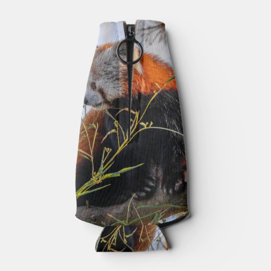 Rode panda flesjeskoeler (Achterkant)