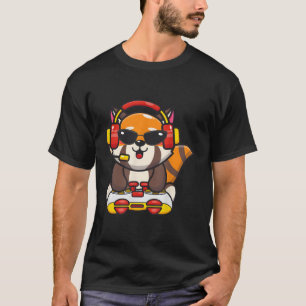 Rode Panda Gamer Rode Panda's Dier T-shirt