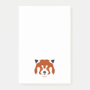 RODE PANDA GEZICHT POST-IT® NOTES