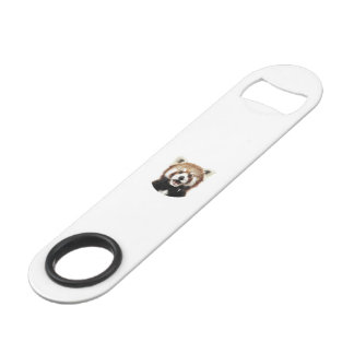 Rode panda gezicht speed flessenopener