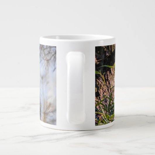 Rode panda grote koffiekop (Achterkant)