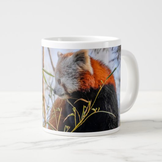 Rode panda grote koffiekop (Voorkant rechts)