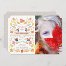 Rode Panda Herfst Foliage Foto Verjaardag