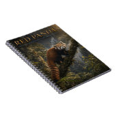 Rode Panda Himalaya Woud DIEREN Notitieboek (Rechterzijde)