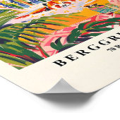 Rode panda in bad Grappig Poster, Matisse Print, Poster (Hoek)