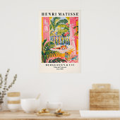 Rode panda in badkuip grappige poster, Matisse pri Poster (Keuken)