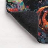 Rode Panda Kleurrijke Dier Betoverend Muismat (Hoek)