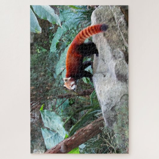 rode panda legpuzzel (Verticaal)