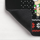 Rode Panda Lelijke Kerst Trui Rendier Llama Ri Muismat (Hoek)