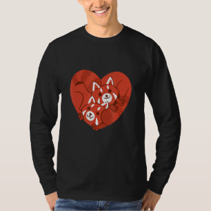 Rode Panda Liefde Panda's Leuke Dieren Beren T-shirt