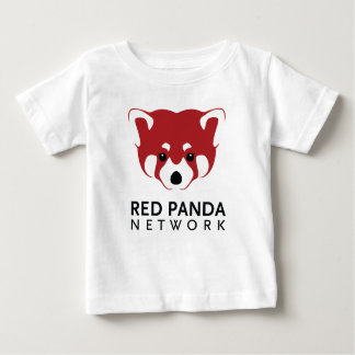 Rode Panda-Logo T-shirt