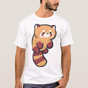 Rode panda Magie T-shirt