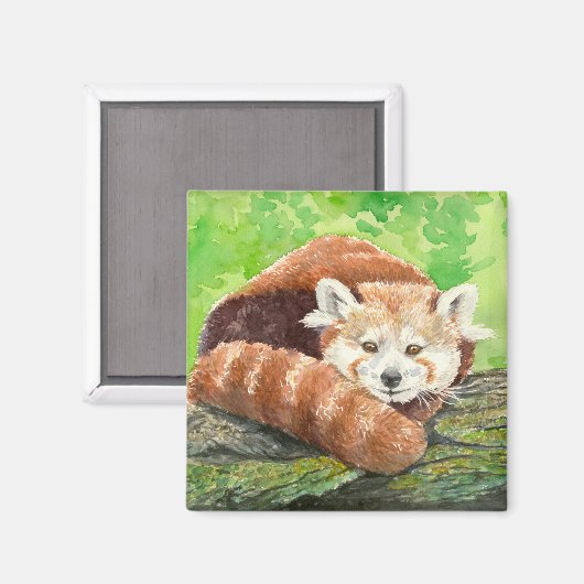 Rode panda magneet (Voorkant / Achterkant)