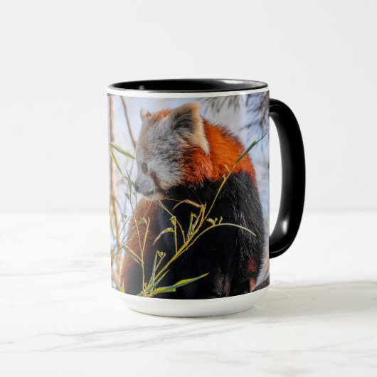 Rode panda mok (Voorkant rechts)