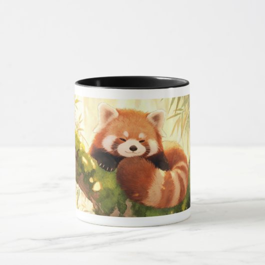 Rode panda mok (Midden)