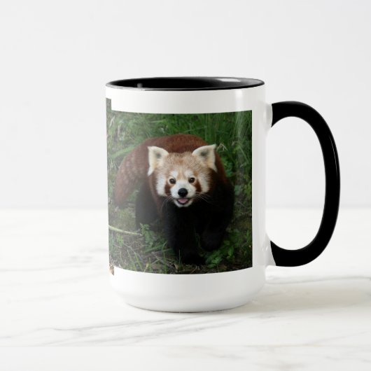 Rode panda-mok mok (Rechts)