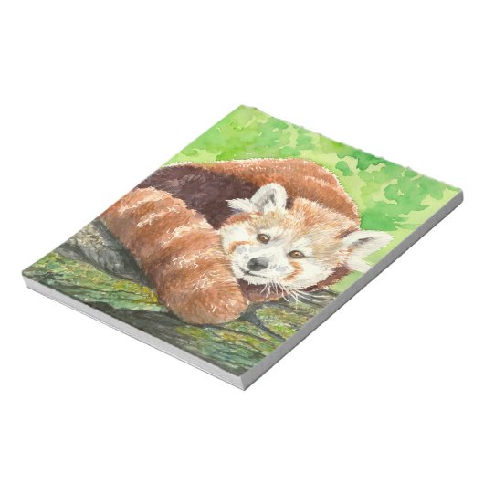 Rode panda notitieblok (Linkerzijde)