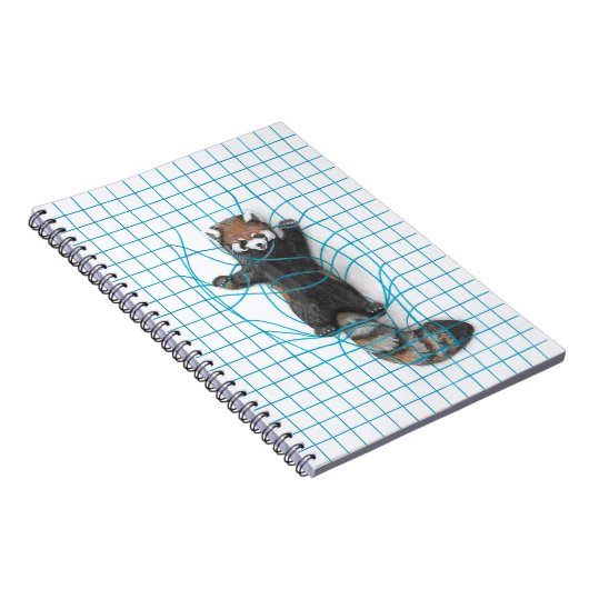 Rode panda notitieboek (Rechterzijde)