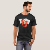 Rode Panda Officiële Slaap T-shirt (Voorkant volledig)