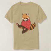 rode panda oso t-shirt (Design voorkant)