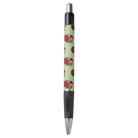 Rode panda pen (Voorkant Verticaal)