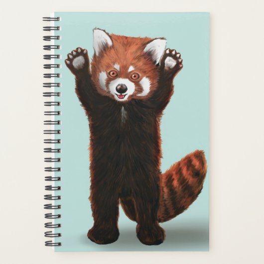 Rode Panda Planner (Voorkant)
