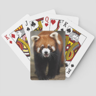 Rode Panda Pokerkaarten