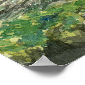 Rode panda poster (Hoek)