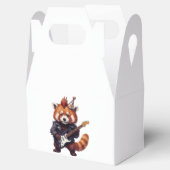 Rode Panda Rocker-cadeausdoos Bedankdoosjes (Geopend)