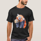 Rode Panda Rode Panda Rode Panda T-shirt (Voorkant)