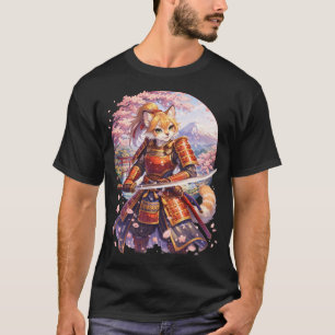Rode Panda Samurai T-shirt