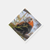 Rode panda servet (Hoek)