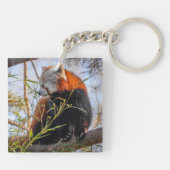 Rode panda sleutelhanger (Achterkant)
